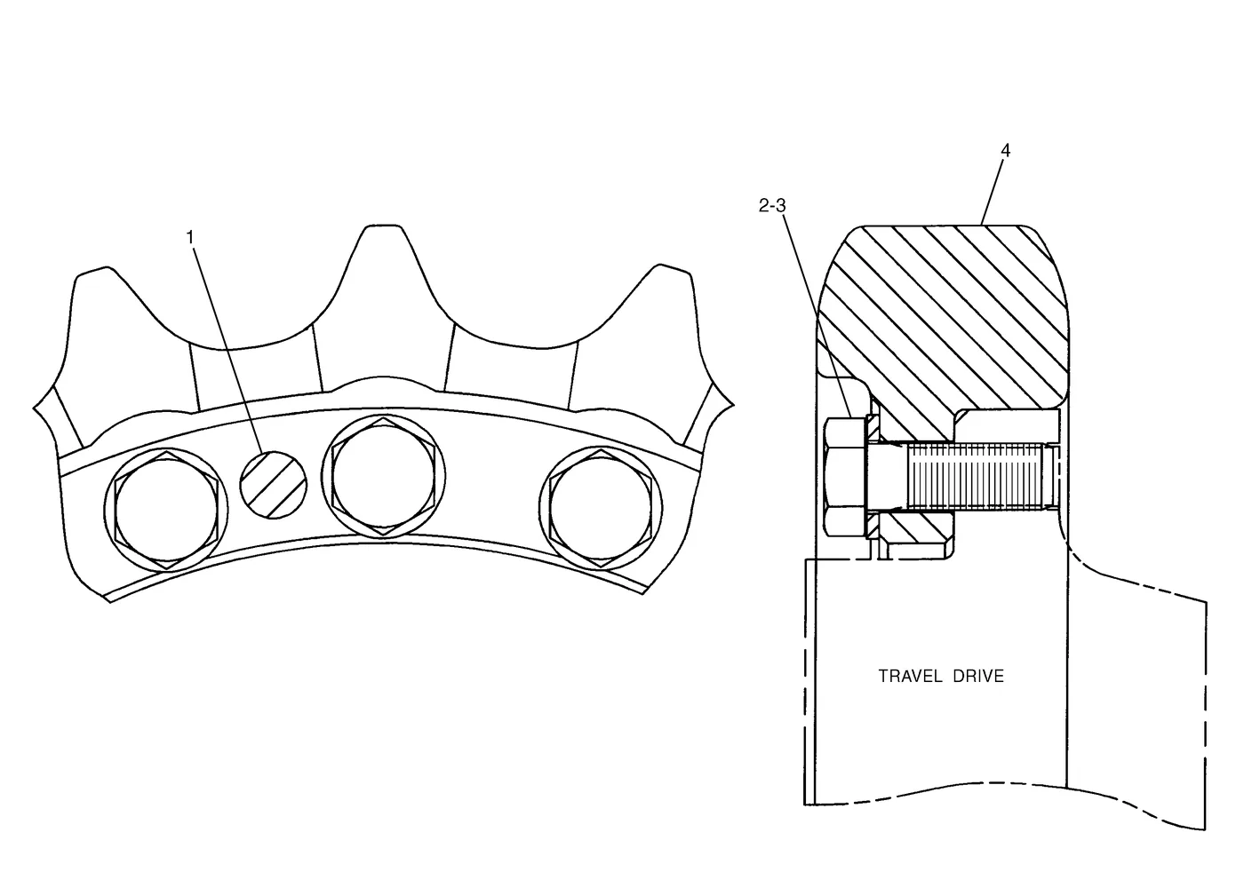 365B · POWER TRAIN · 136-2461 CAT parts diagram