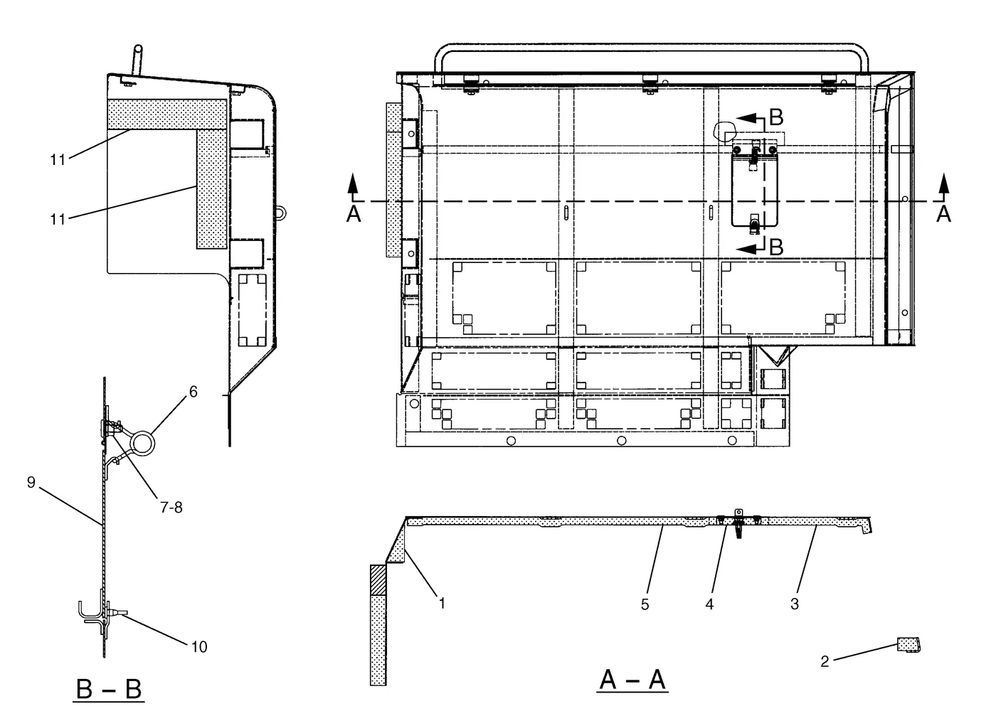 365B · FRAME AND BODY · 177-5768 CAT parts diagram
