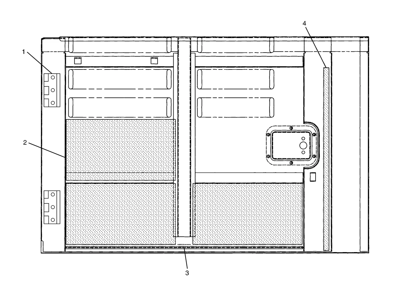 365B · FRAME AND BODY · 218-7932 CAT parts diagram