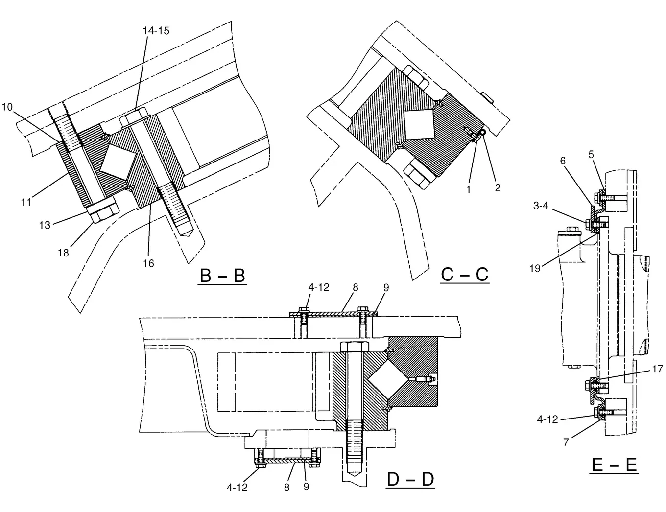 365B · FRAME AND BODY · 136-2910 CAT parts diagram