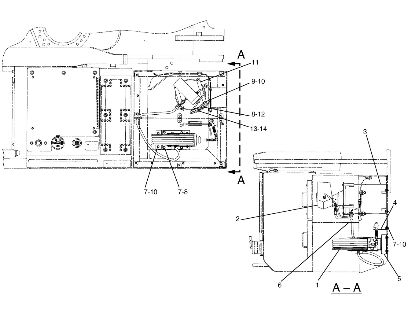 365B · FRAME AND BODY · 152-9604 CAT parts diagram