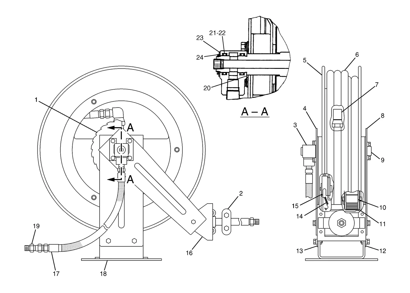 365B · FRAME AND BODY · 152-9610 CAT parts diagram