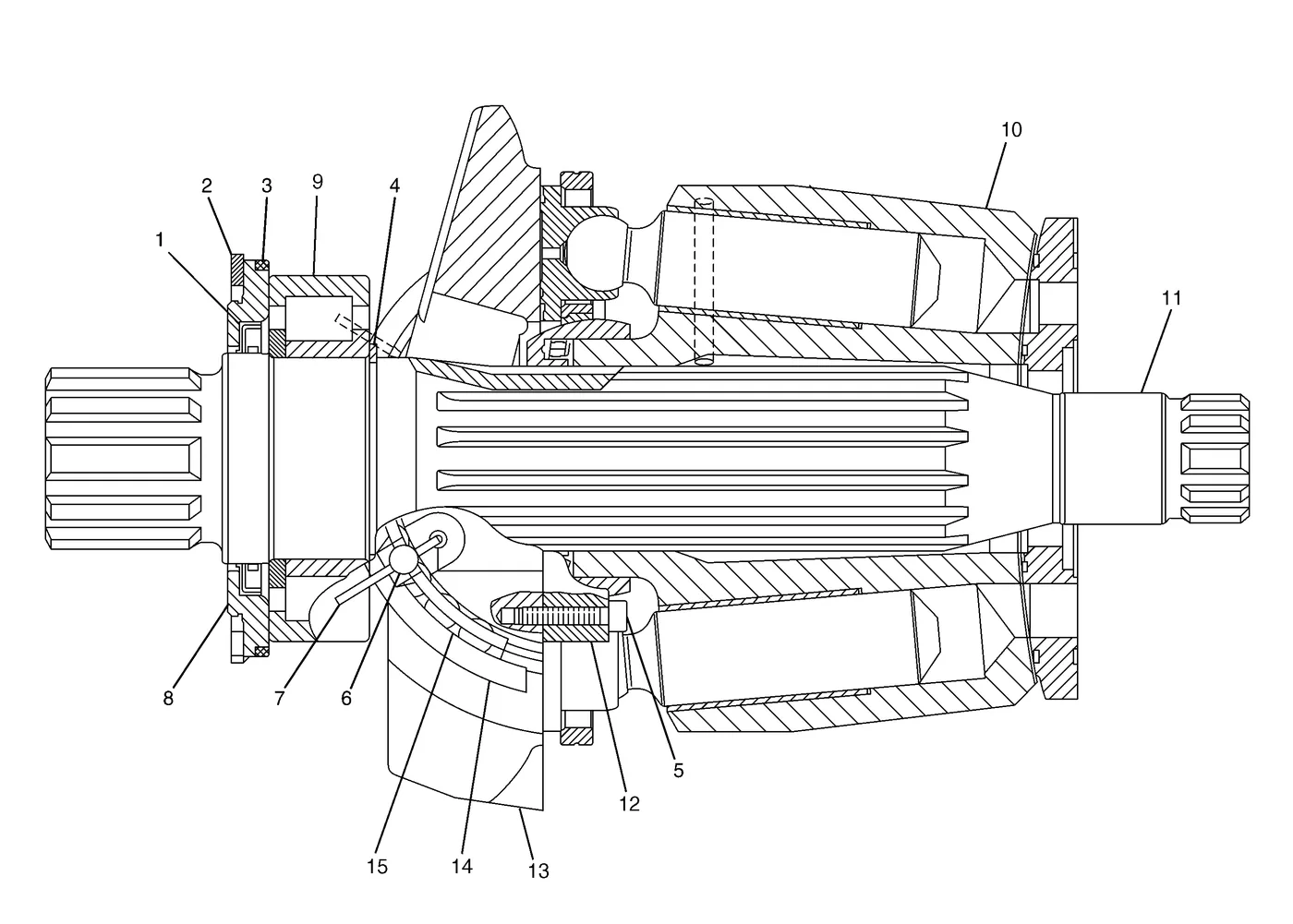 365B · HYDRAULIC SYSTEM · 158-9096 CAT parts diagram