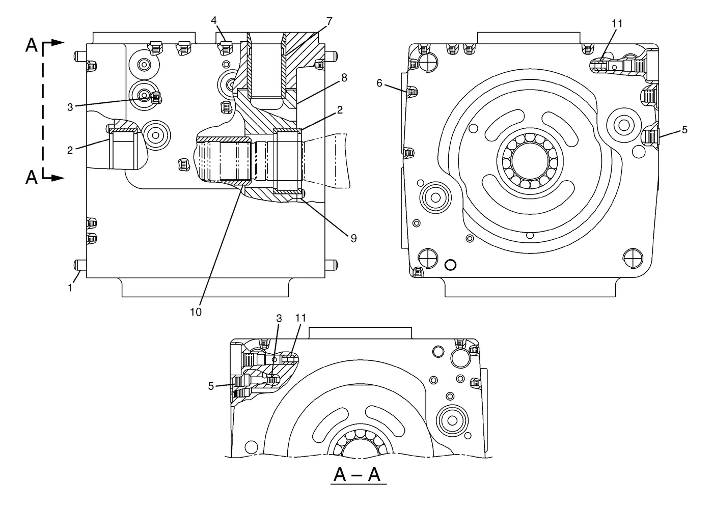 365B · HYDRAULIC SYSTEM · 158-9098 CAT parts diagram