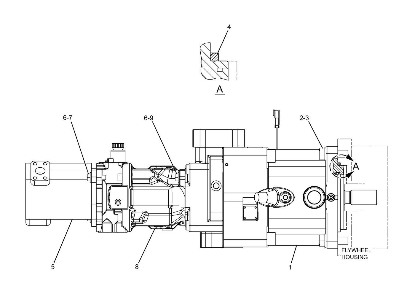 365B · HYDRAULIC SYSTEM · 139-8801 CAT parts diagram