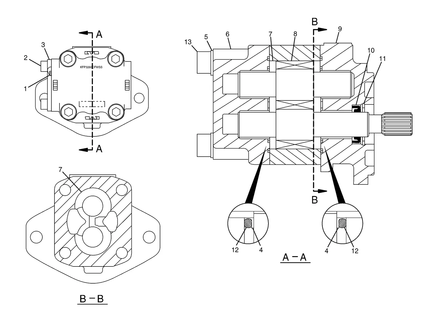 365B · HYDRAULIC SYSTEM · 150-5881 CAT parts diagram