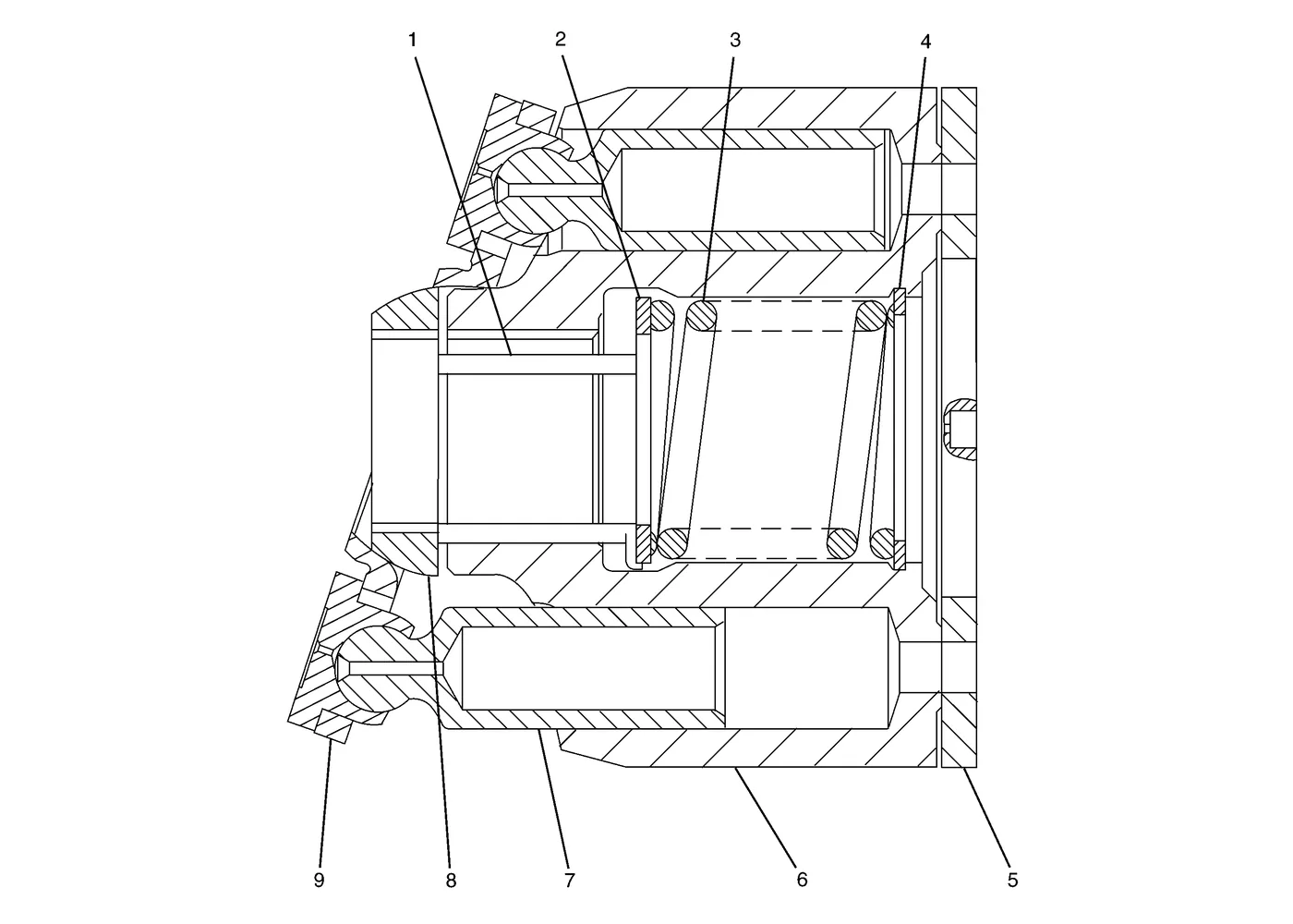 365B · HYDRAULIC SYSTEM · 259-0816 CAT parts diagram