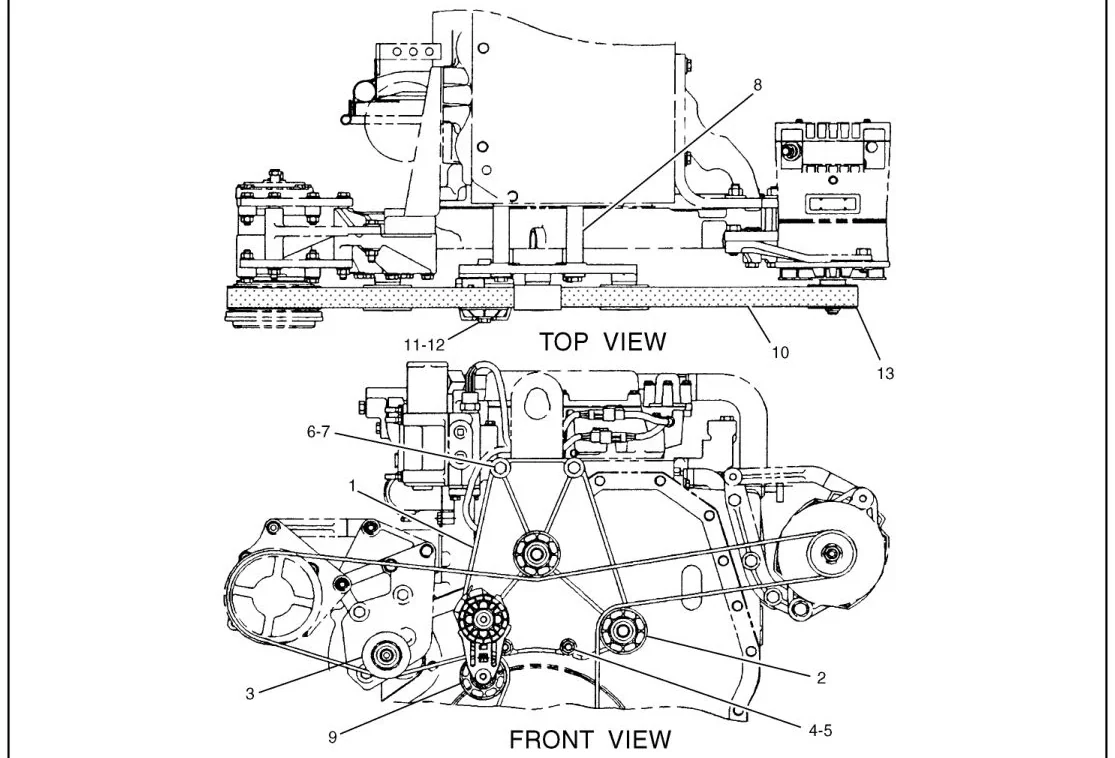 365B 6V8149 parts diagram