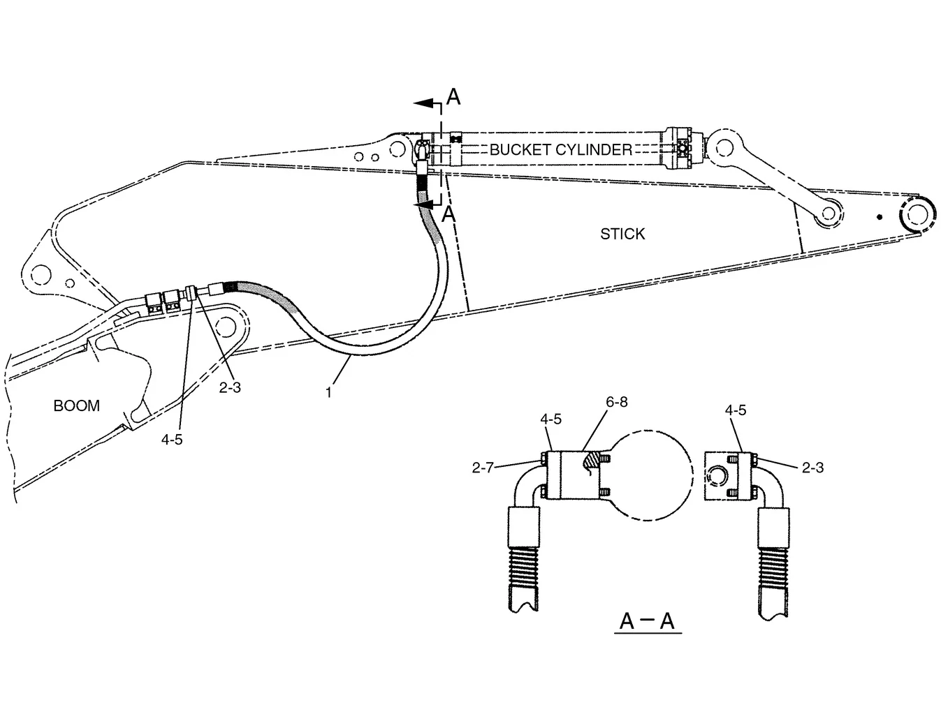 365B · HYDRAULIC SYSTEM · 138-5253 CAT parts diagram