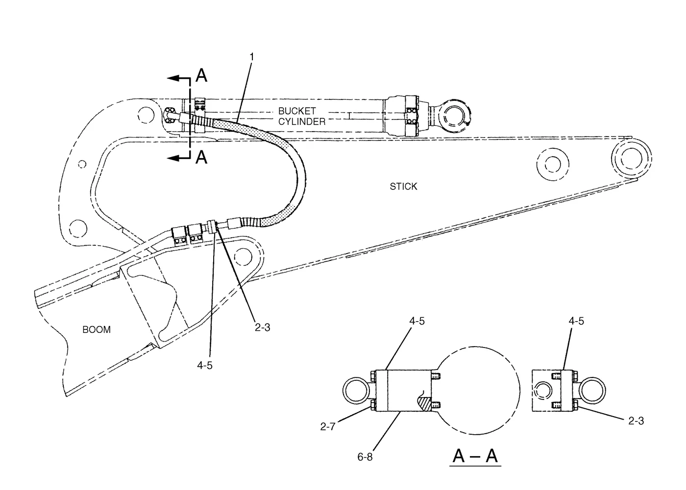 365B · HYDRAULIC SYSTEM · 138-5256 CAT parts diagram