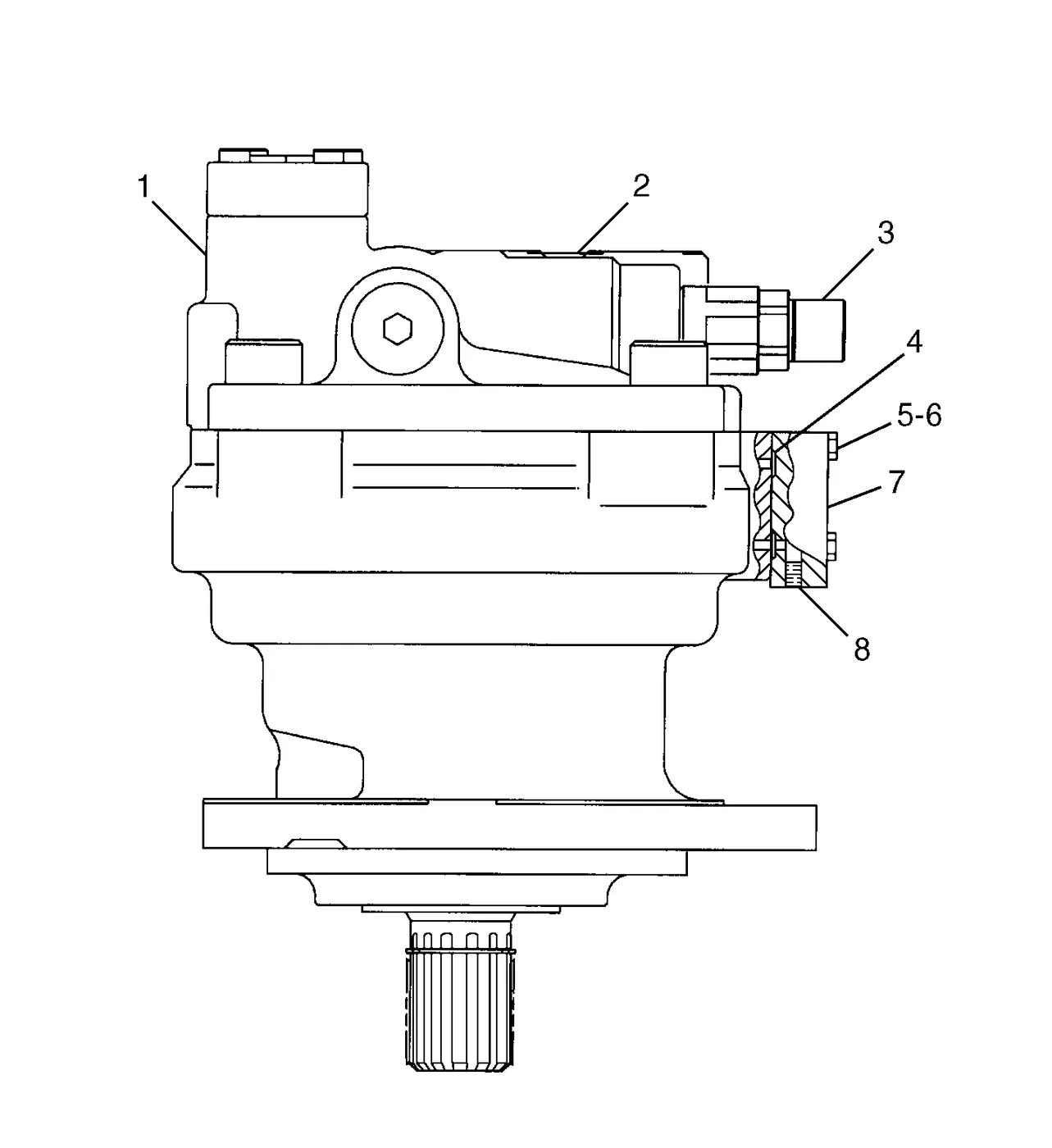 365B · HYDRAULIC SYSTEM · 143-7977 CAT parts diagram