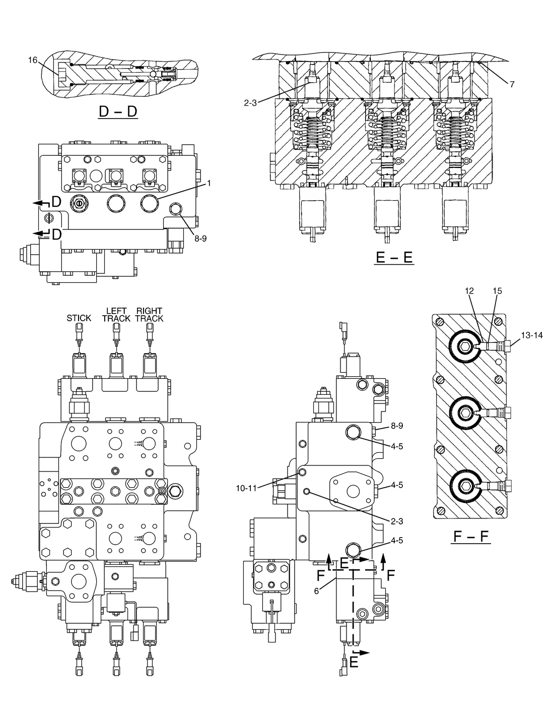 365B · HYDRAULIC SYSTEM · 146-9286 CAT parts diagram