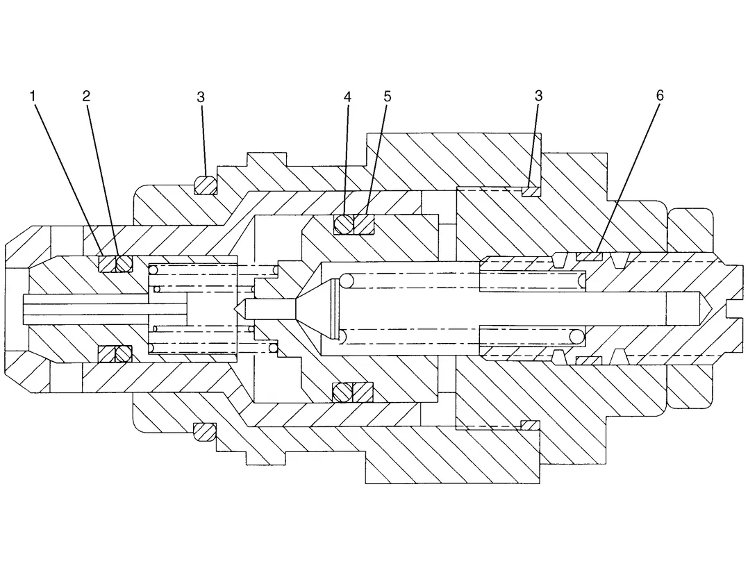 365B · HYDRAULIC SYSTEM · 160-8734 CAT parts diagram