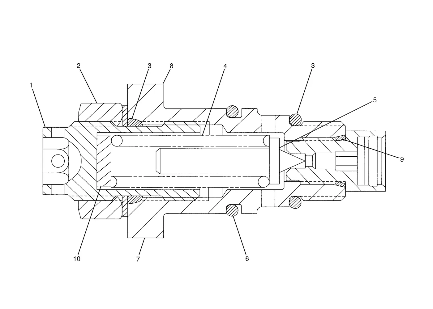 365B · HYDRAULIC SYSTEM · 117-5269 CAT parts diagram