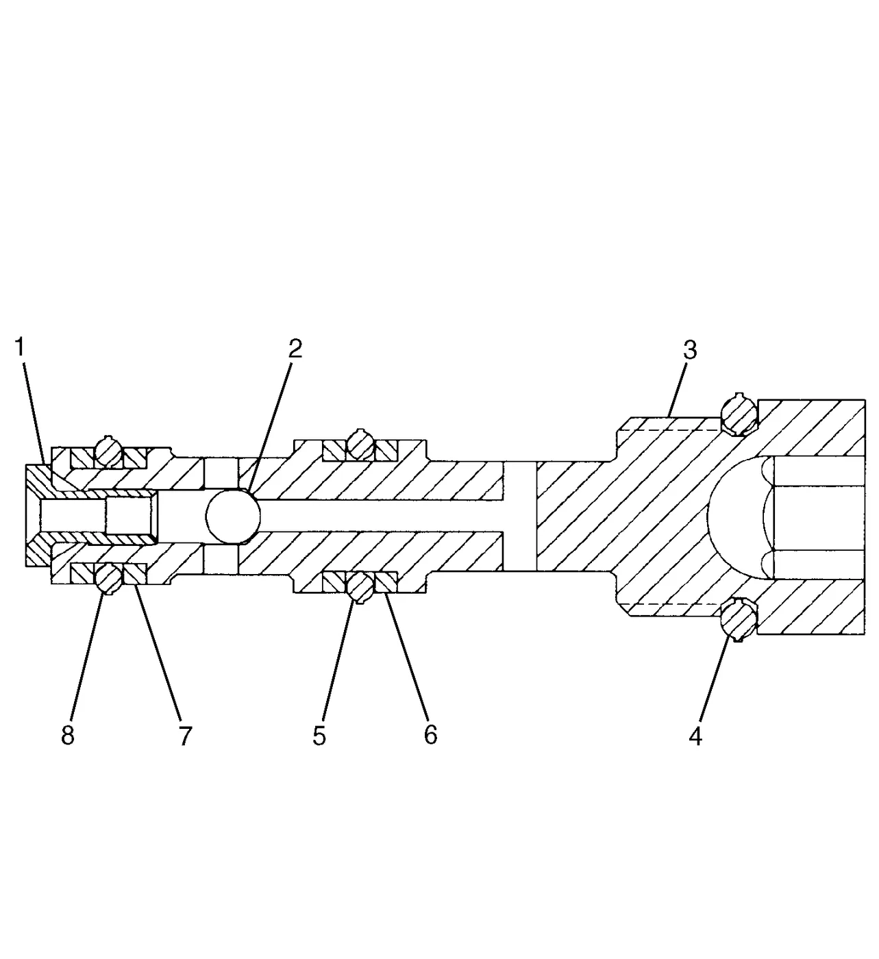 365B · HYDRAULIC SYSTEM · 155-4846 CAT parts diagram