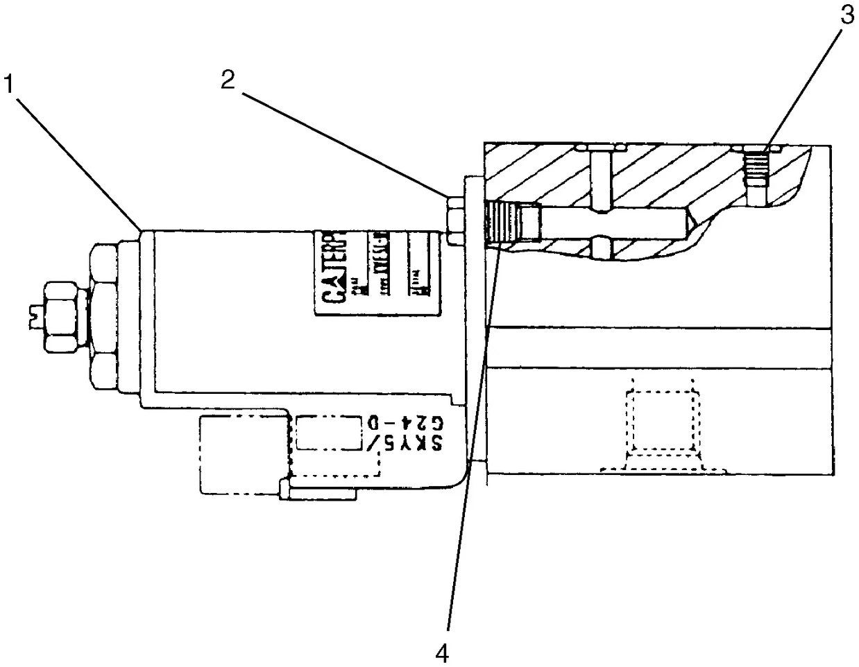 365B · HYDRAULIC SYSTEM · 171-3685 CAT parts diagram