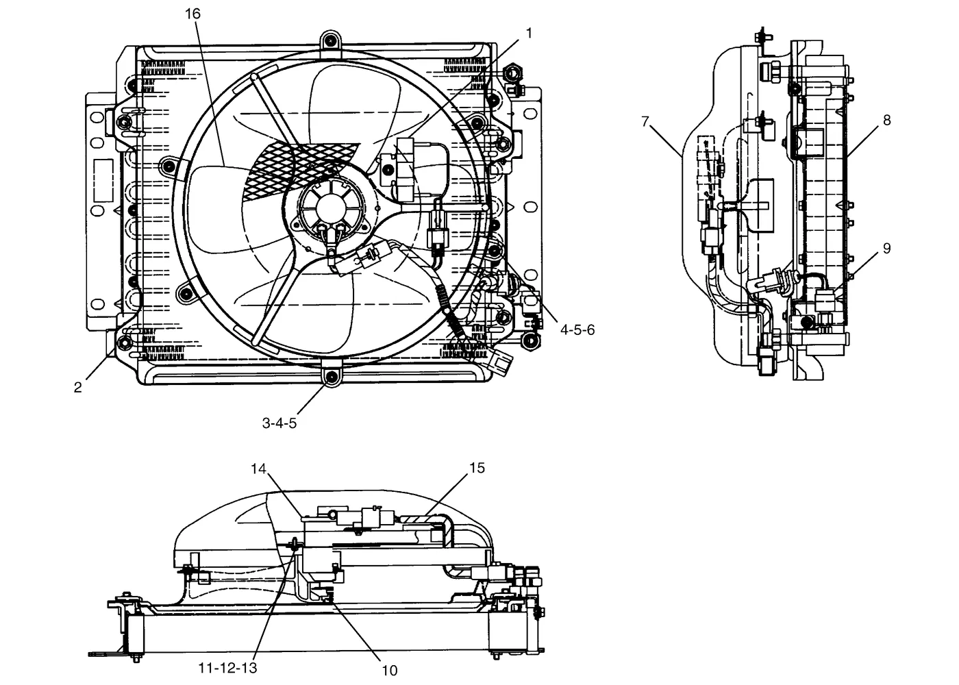 365B · OPERATOR STATION · 144-9712 CAT parts diagram