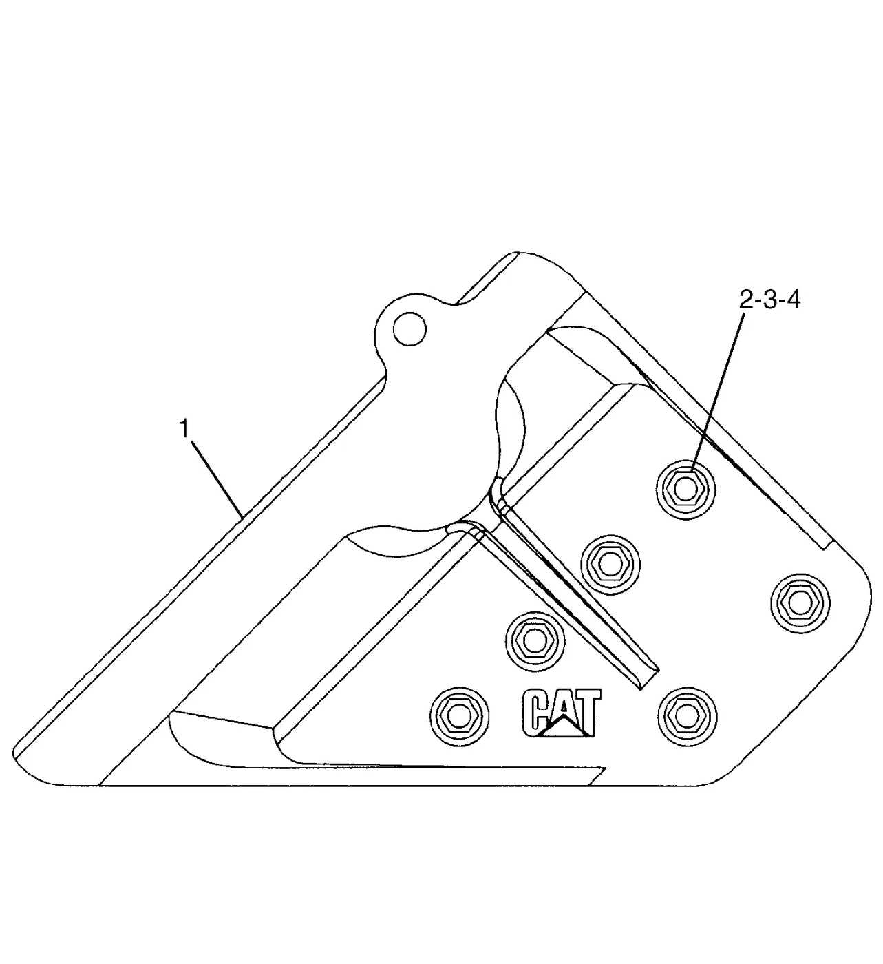 365B · IMPLEMENTS · 112-2479 CAT parts diagram