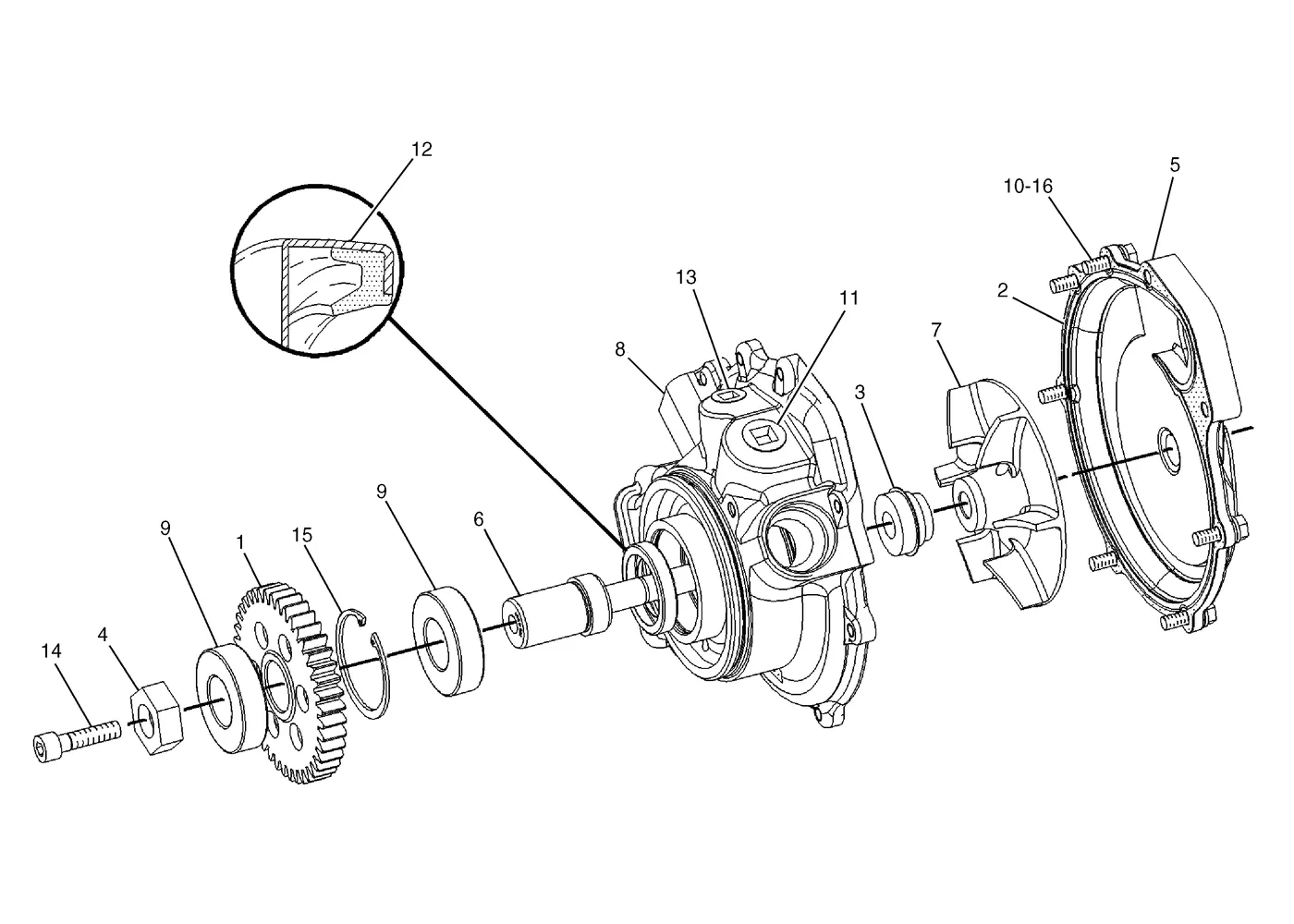365B · COOLING SYSTEM · 176-7000 CAT parts diagram