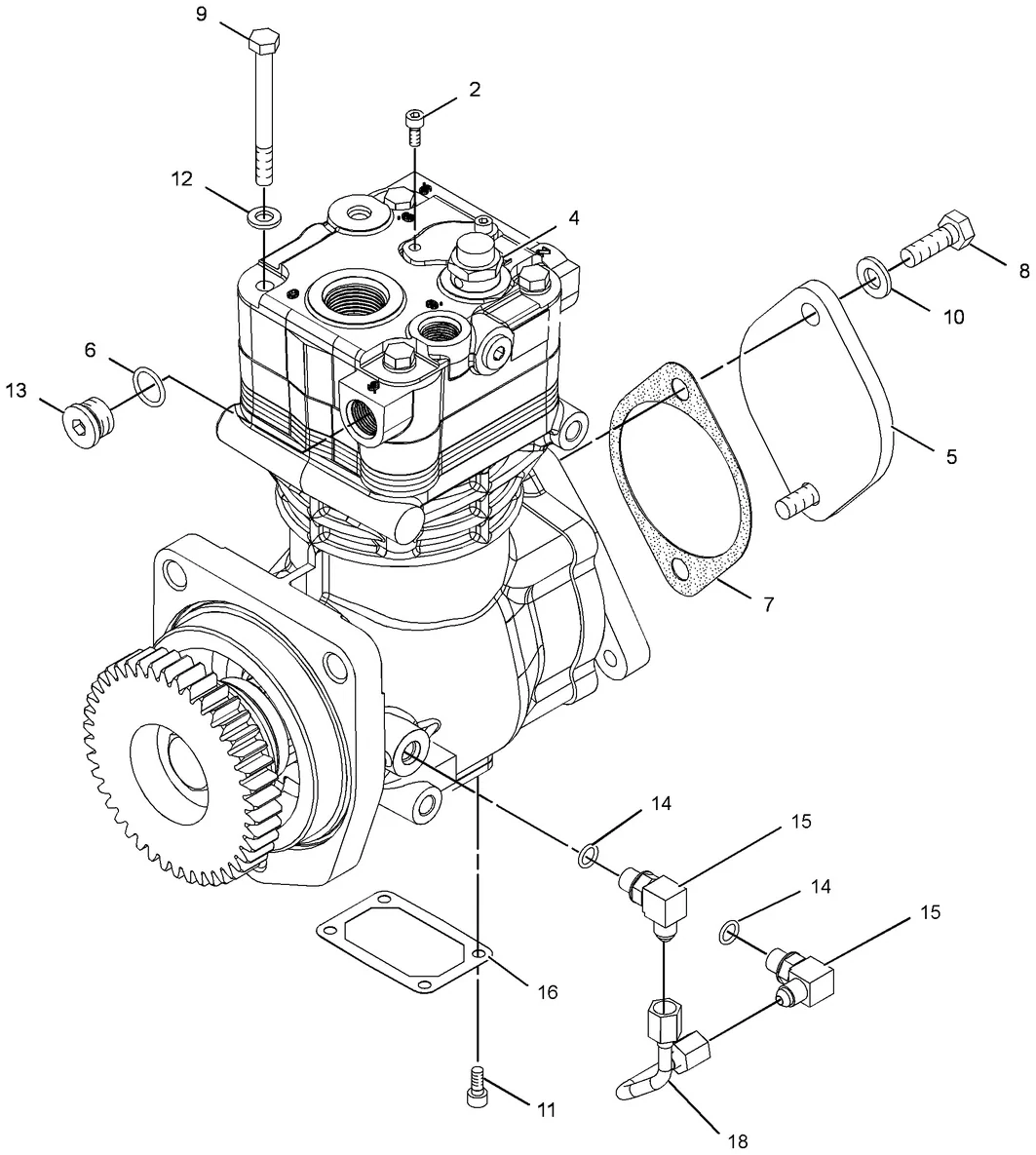 C13 · BASIC ENGINE · 222-2900 CAT parts diagram