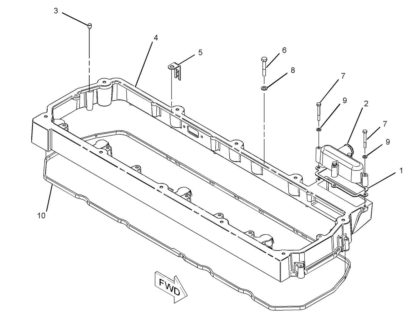 C13 · BASIC ENGINE · 236-4570 CAT parts diagram