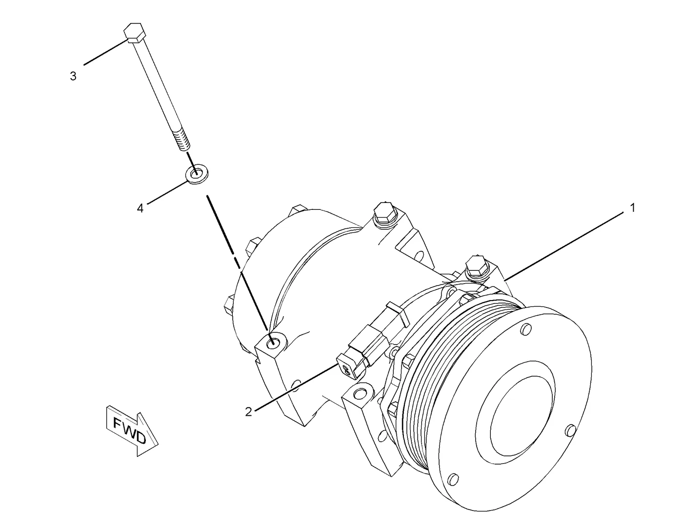 C13 · BASIC ENGINE · 259-1905 CAT parts diagram