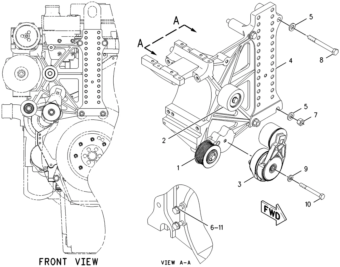 C13 · BASIC ENGINE · 222-2901 CAT parts diagram