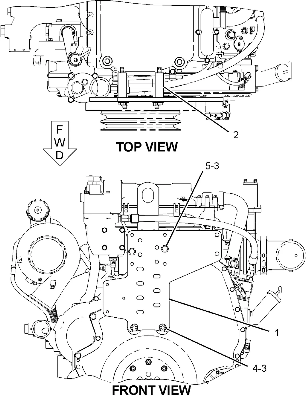 C13 · BASIC ENGINE · 243-3023 CAT parts diagram