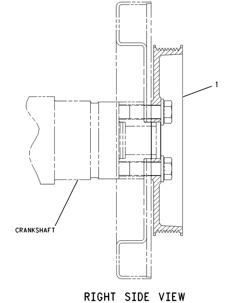 C13 · BASIC ENGINE · 116-5444 CAT parts diagram
