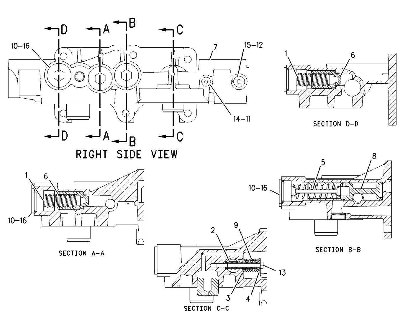 C13 · LUBRICATION SYSTEM · 223-1615 CAT parts diagram