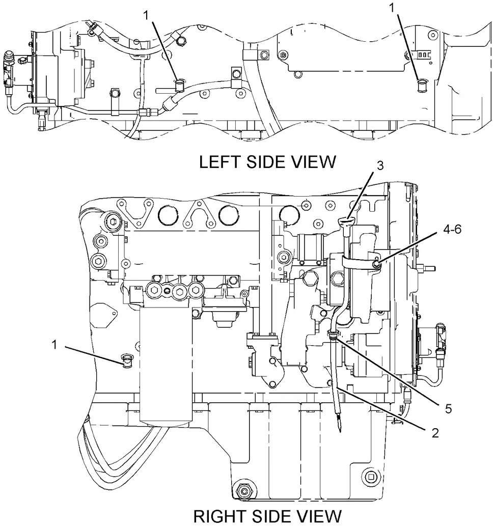 C13 · LUBRICATION SYSTEM · 257-7269 CAT parts diagram
