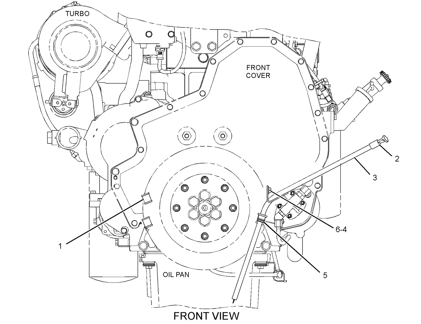 C13 · LUBRICATION SYSTEM · 282-6837 CAT parts diagram