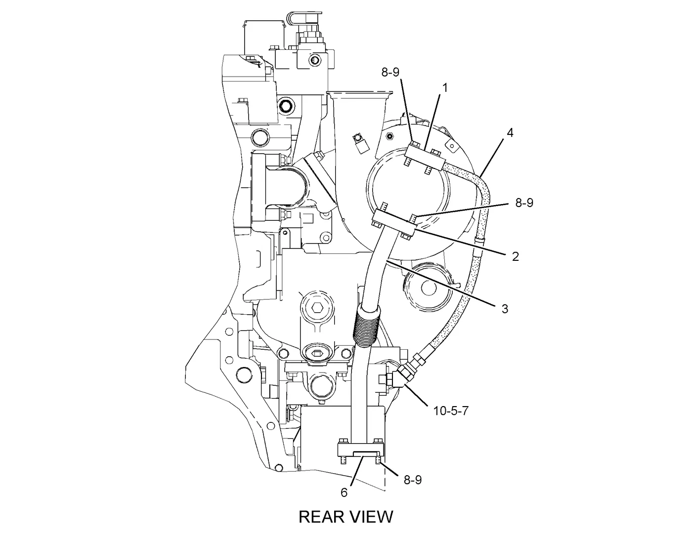C13 · LUBRICATION SYSTEM · 240-4815 CAT parts diagram