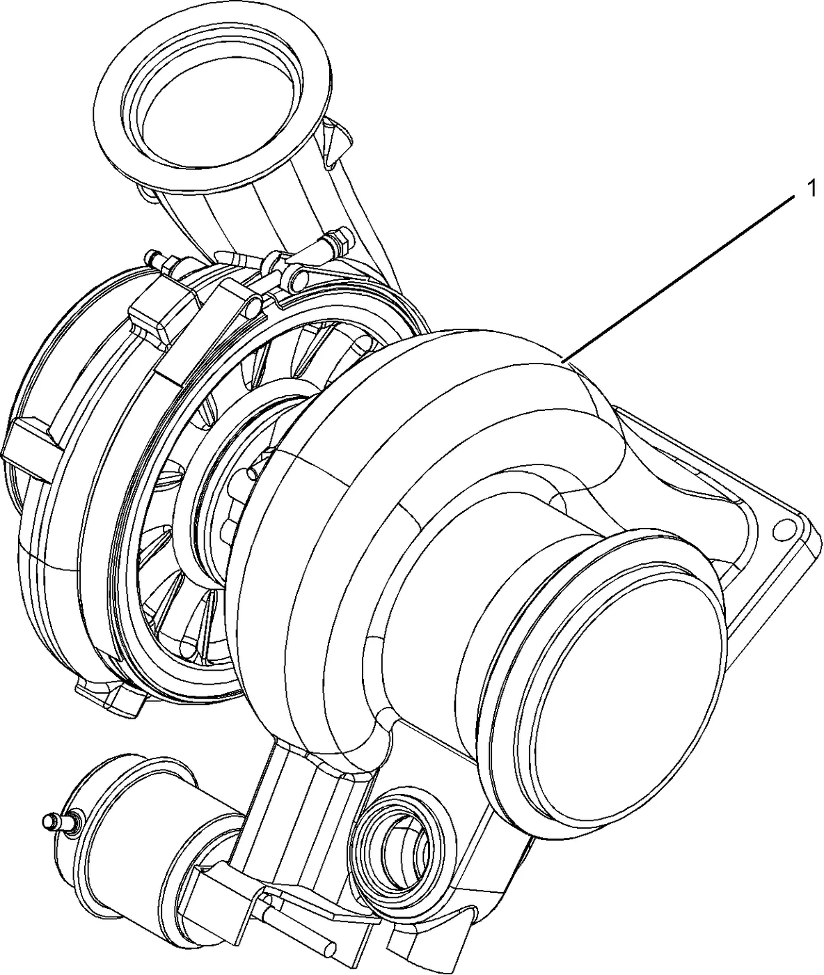 C13 · AIR INLET AND EXHAUST SYSTEM · 241-1707 CAT parts diagram