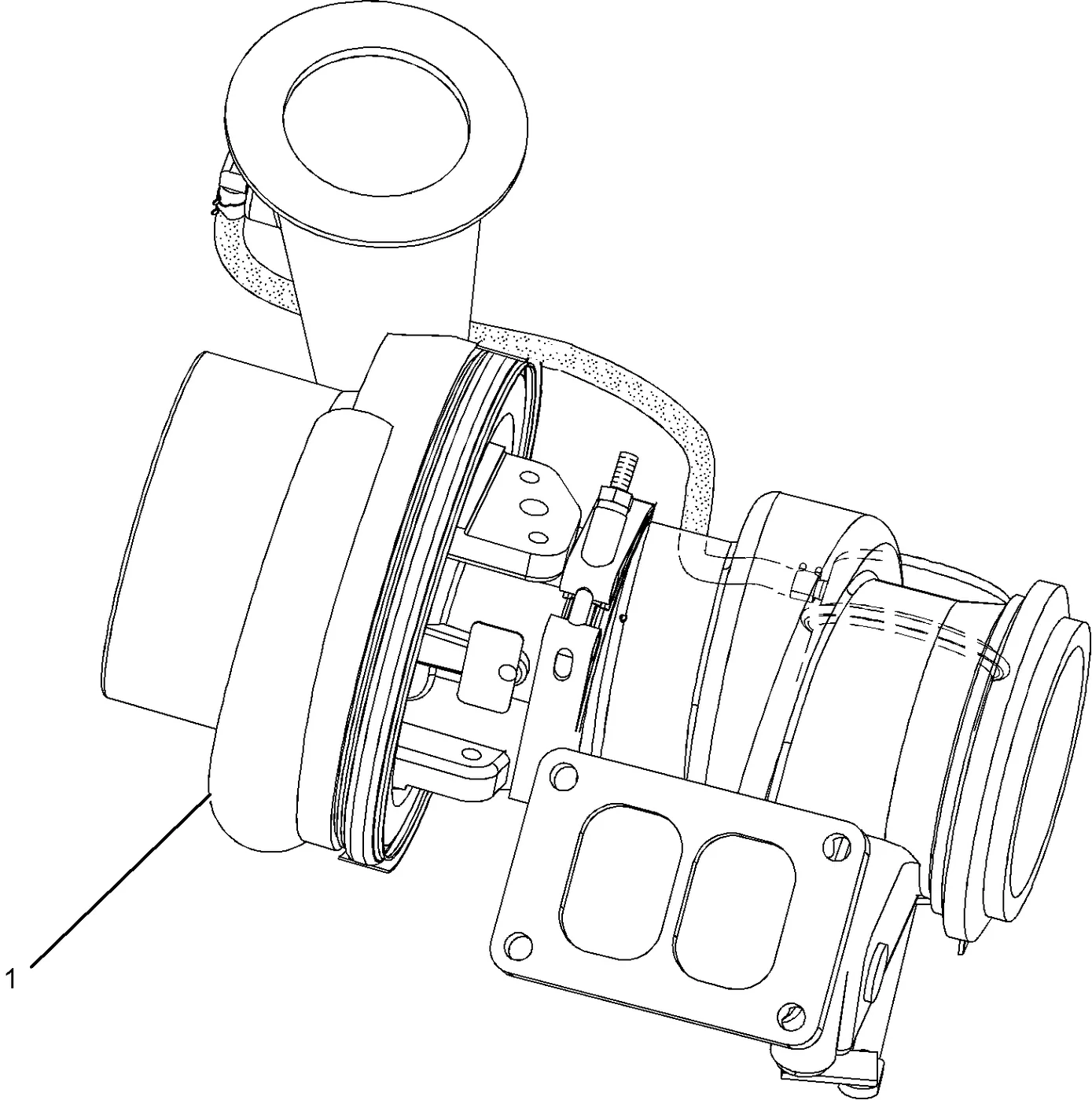 C13 · AIR INLET AND EXHAUST SYSTEM · 259-3085 CAT parts diagram