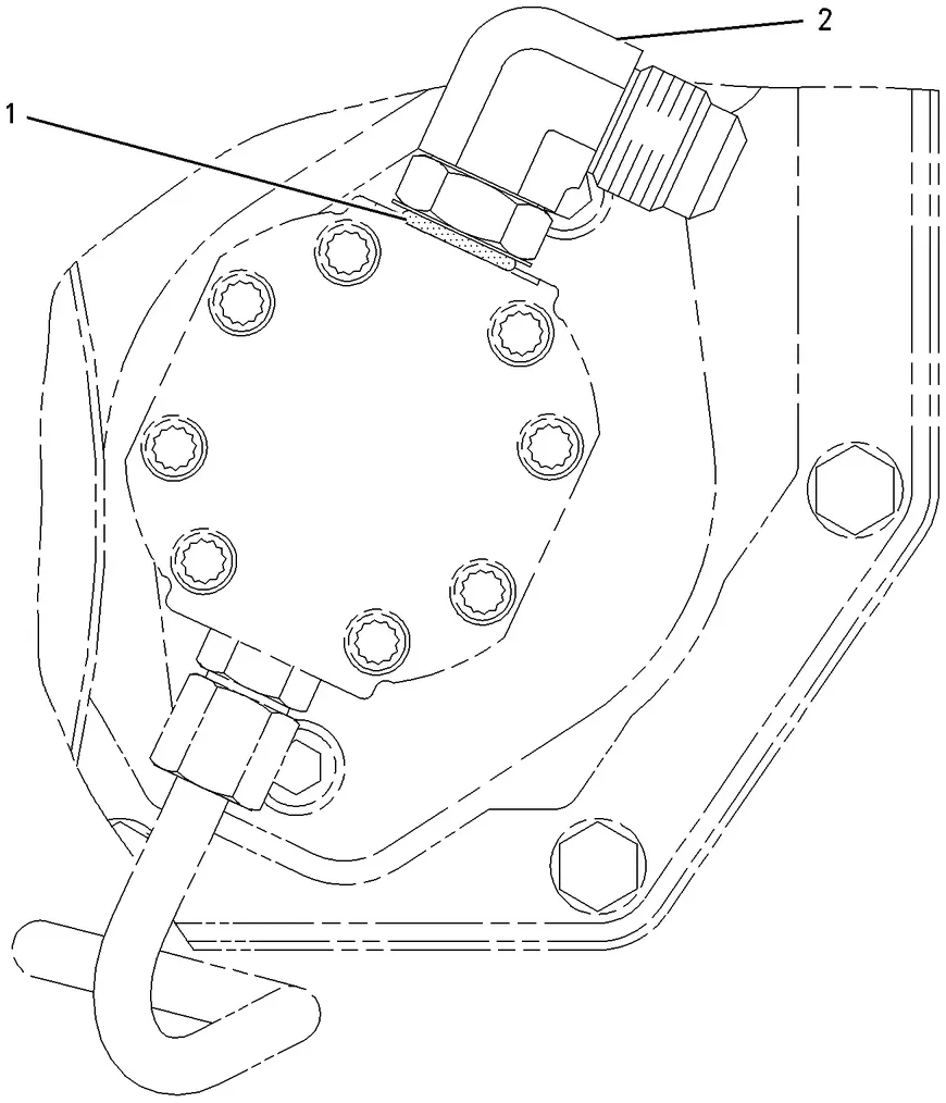 C13 · FUEL SYSTEM · 116-5420 CAT parts diagram