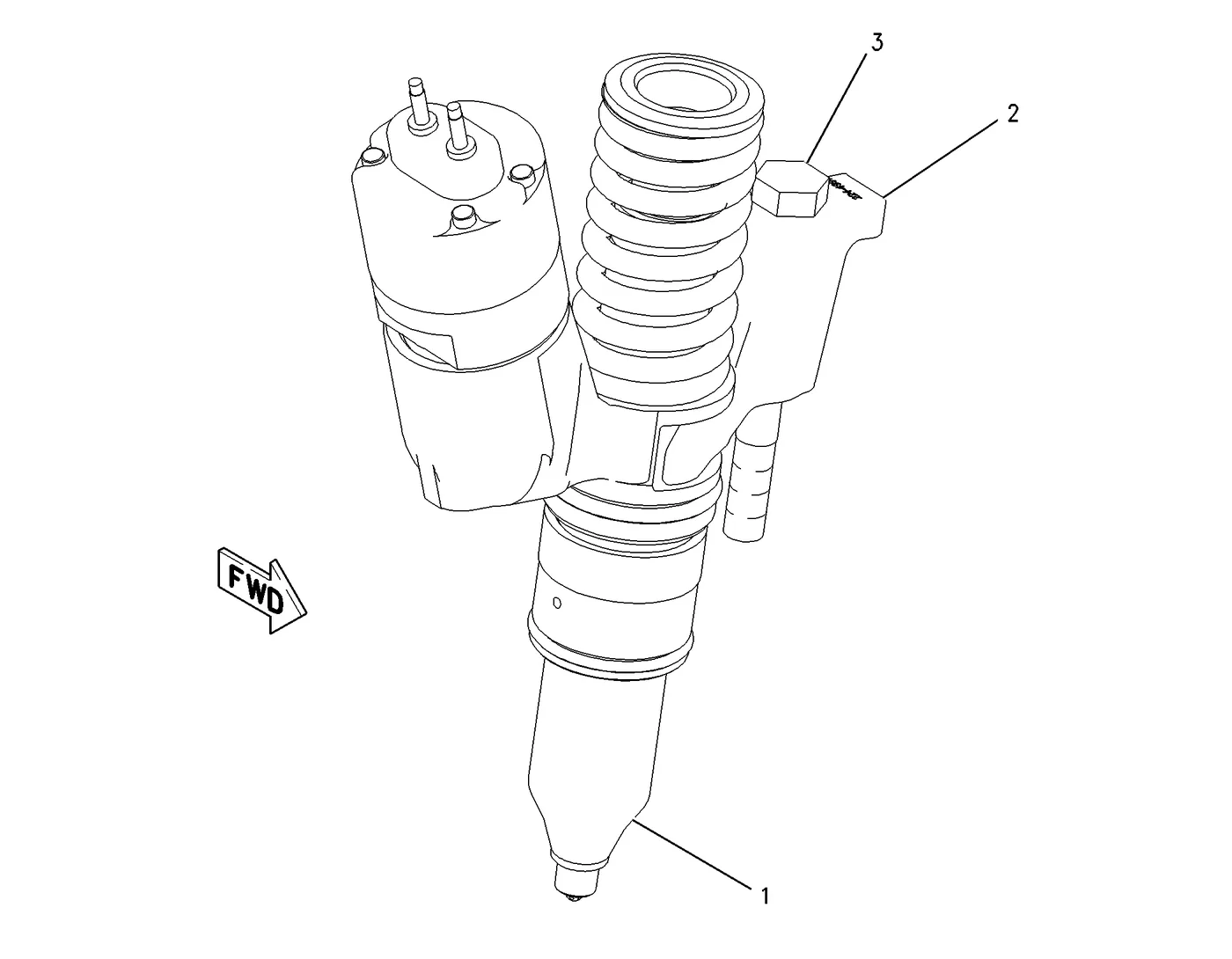 C13 · FUEL SYSTEM · 251-7166 CAT parts diagram