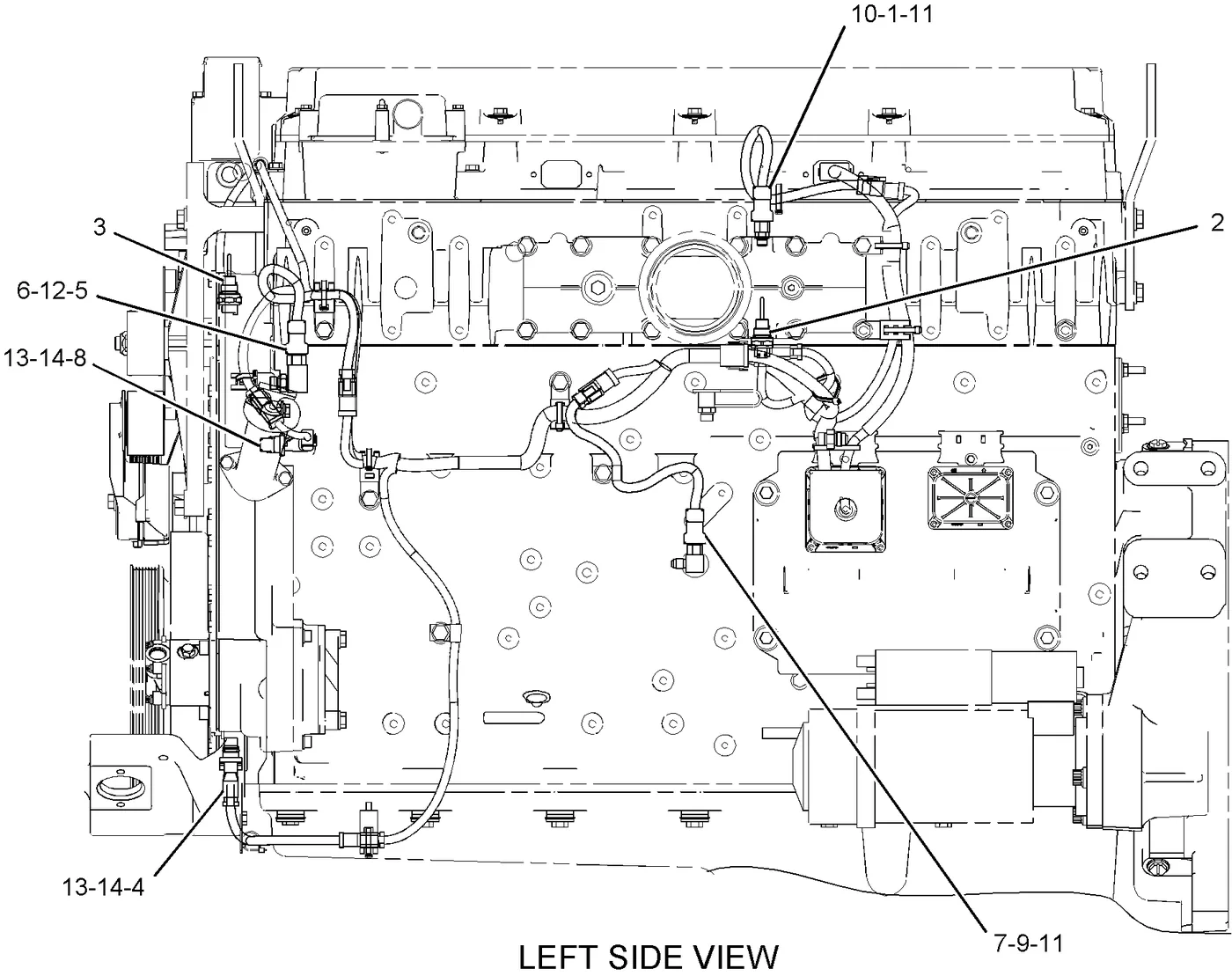 C13 · ELECTRICAL AND STARTING SYSTEM · 231-1975 CAT parts diagram