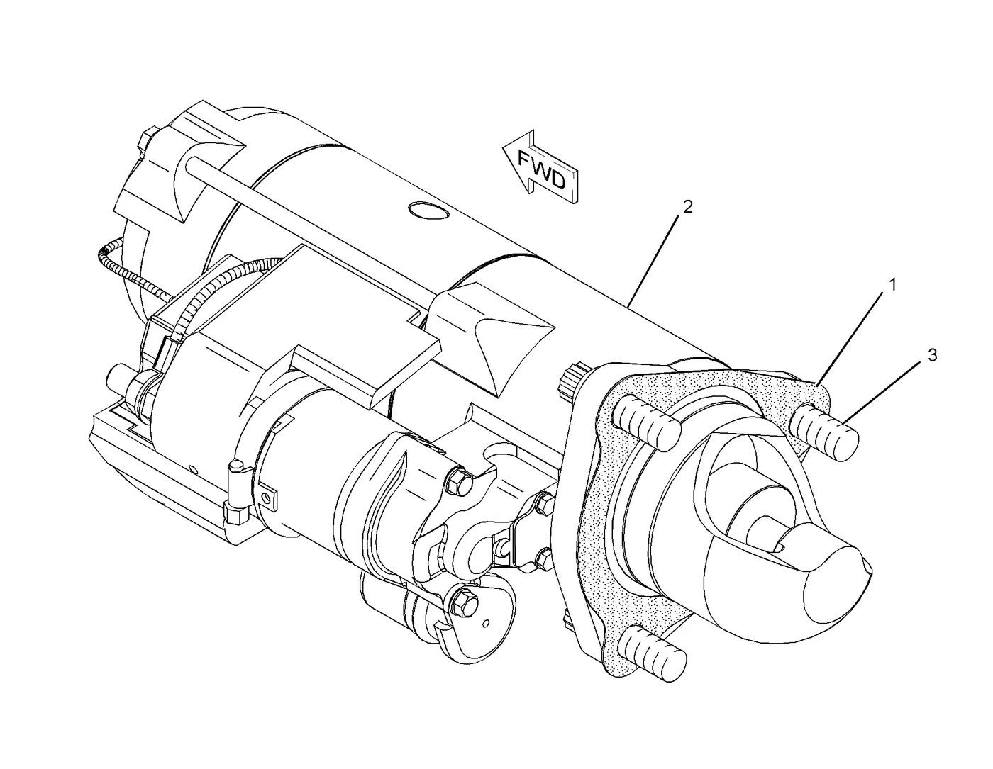 C13 · ELECTRICAL AND STARTING SYSTEM · 265-6955 CAT parts diagram