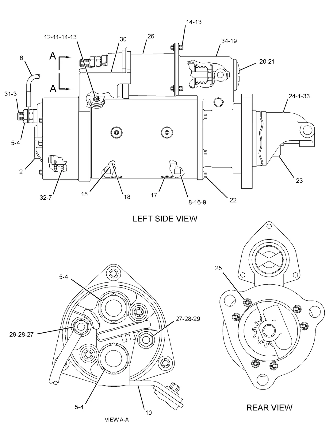 C13 · ELECTRICAL AND STARTING SYSTEM · 268-8248 CAT parts diagram