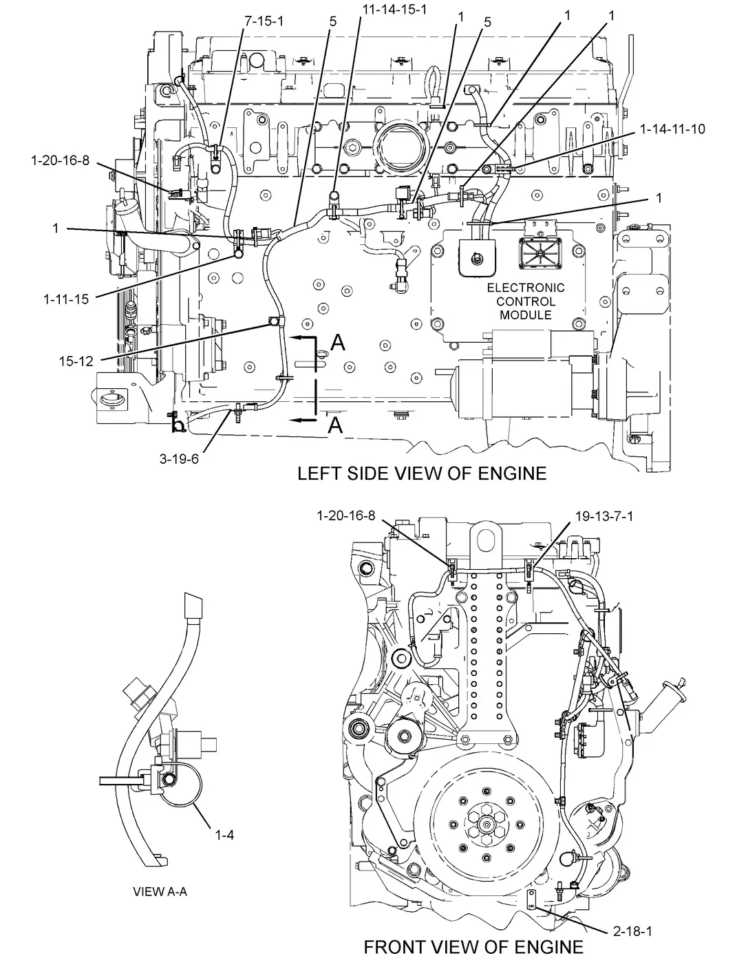 C13 · ELECTRICAL AND STARTING SYSTEM · 219-7462 CAT parts diagram