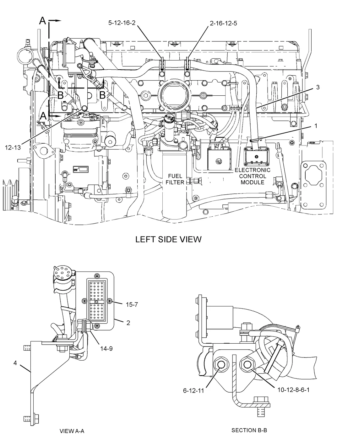 C13 · ELECTRICAL AND STARTING SYSTEM · 264-2357 CAT parts diagram