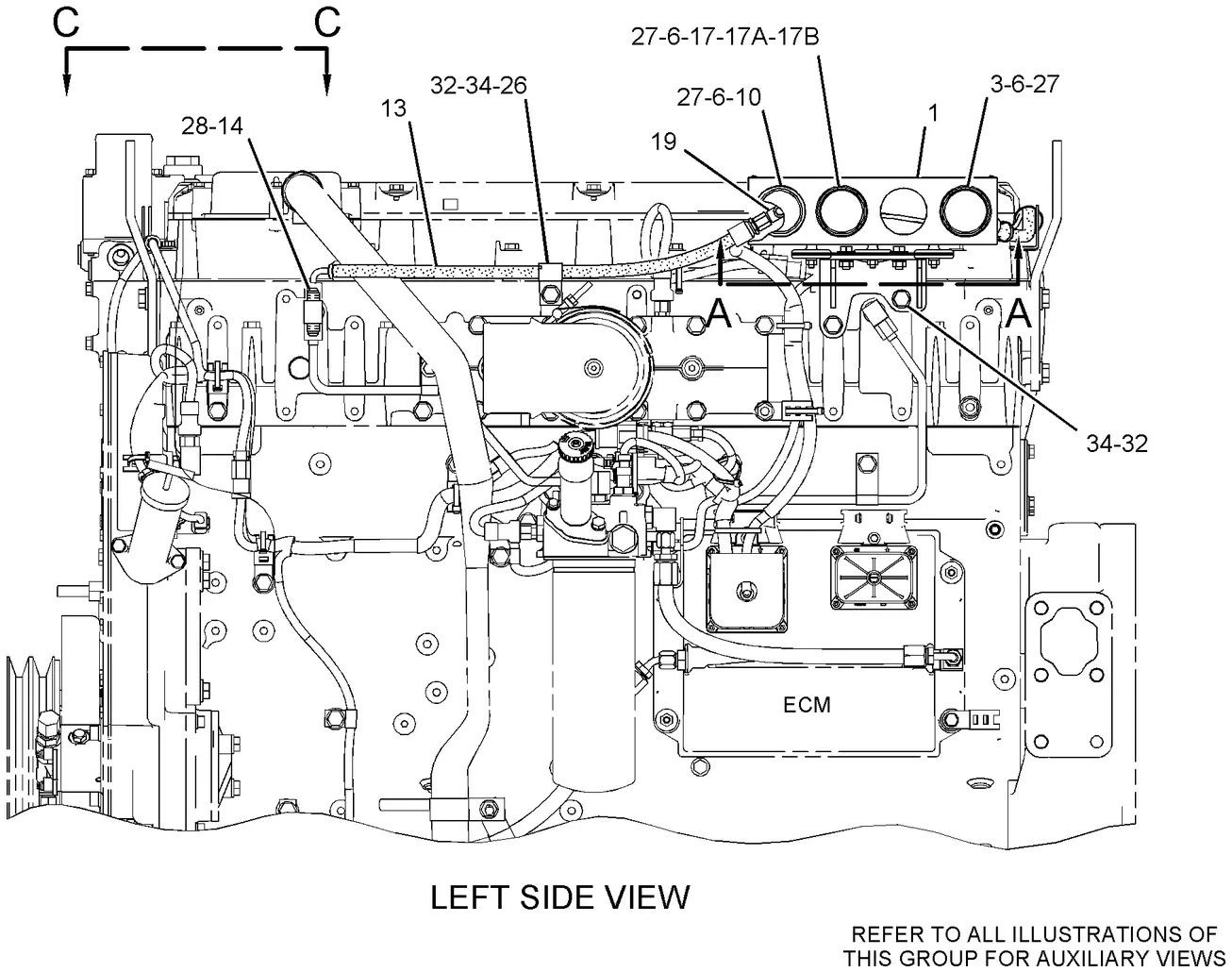 C13 · OPERATOR STATION · 243-3029 CAT parts diagram