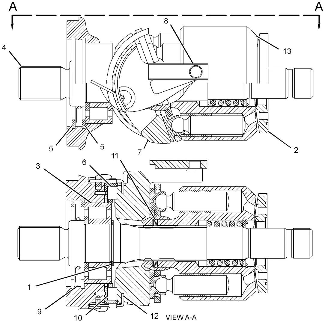 C15 · HYDRAULIC SYSTEM · 297-8255 CAT parts diagram