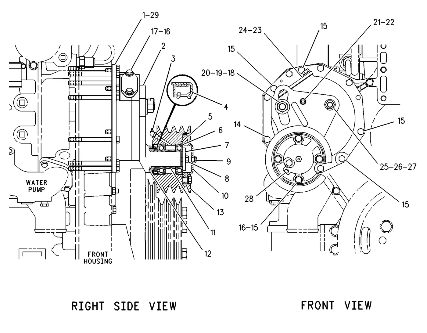 C15 8H9789 parts diagram