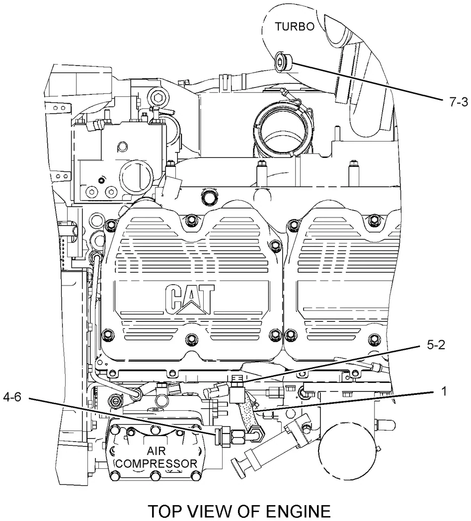 C15 · BASIC ENGINE · 270-6924 CAT parts diagram
