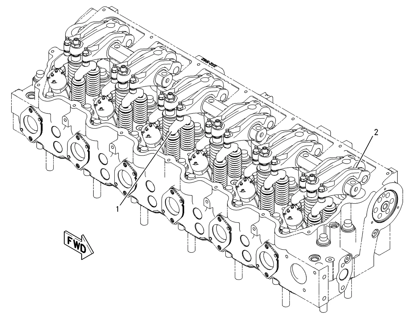 C15 · BASIC ENGINE · 229-2863 CAT parts diagram