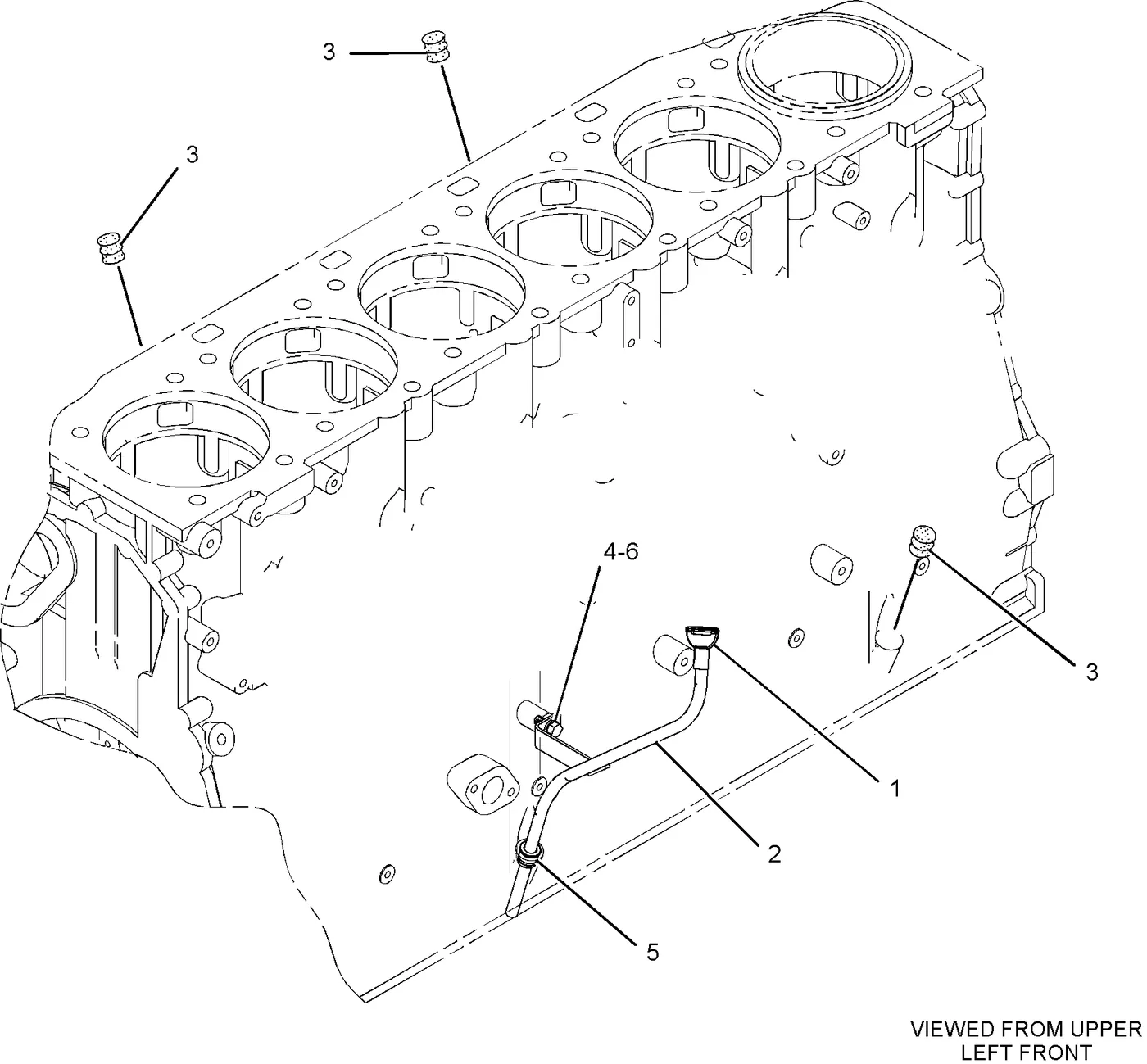 C15 · LUBRICATION SYSTEM · 114-1926 CAT parts diagram