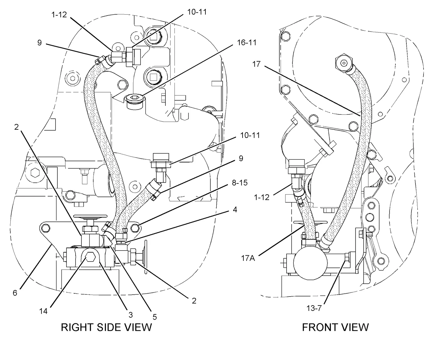 C15 · COOLING SYSTEM · 255-4652 CAT parts diagram