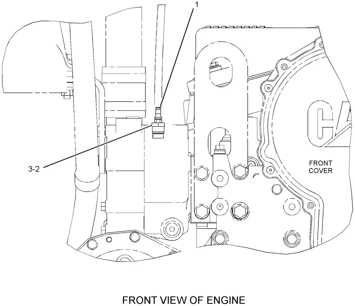 C15 · COOLING SYSTEM · 311-1440 CAT parts diagram